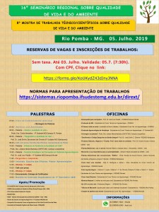 BANER Seminário Qualidade de Vida